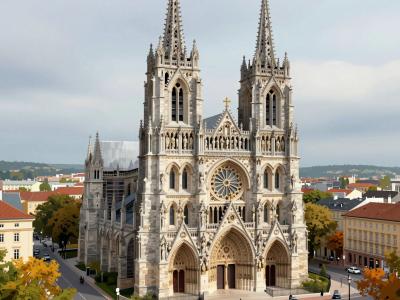 AI-generated illustration of Bern Cathedral (climb The Tower For Epic Views!)