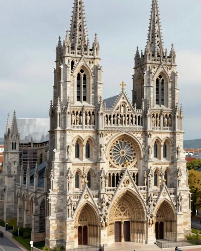 AI-generated illustration of Bern Cathedral (climb The Tower For Epic Views!)