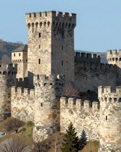 AI-generated illustration of Castello Di Montebello