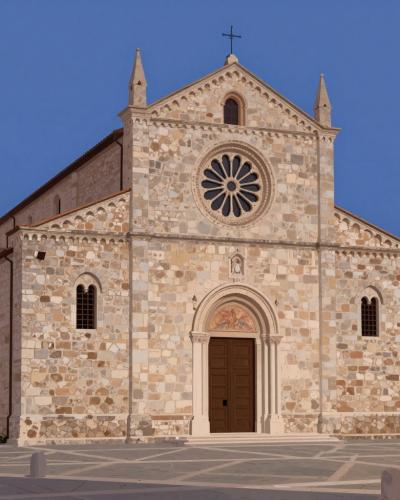 AI-generated illustration of Santa Maria Degli Angioli