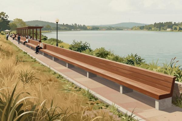 World’s Longest Bench (lakeside Promenade, Geneva)