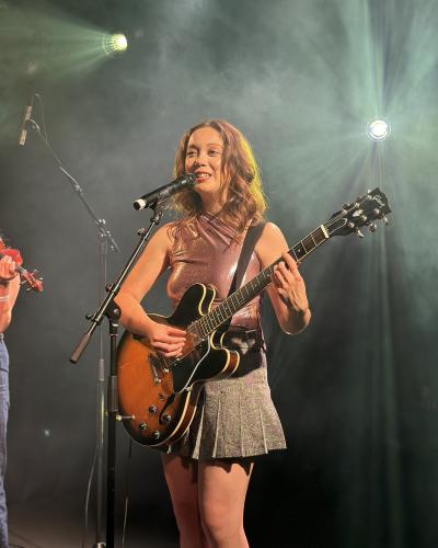 Laufey performing at the Montreux Jazz Festival in Montreux, Switzerland on July 11th 2023 - 4