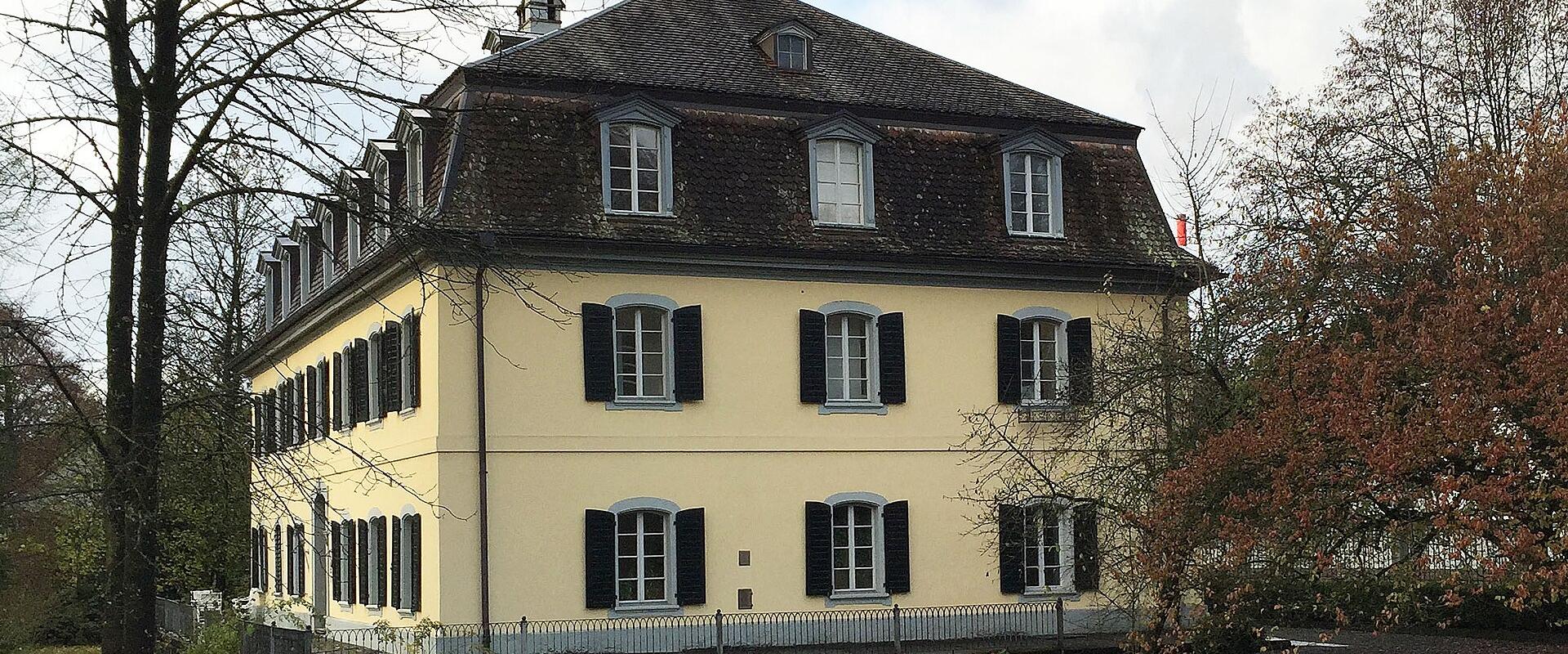 French Garden In Front Of The New Wenken