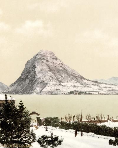 Lugano, San Salvatore, Ticino, Switzerland, ca